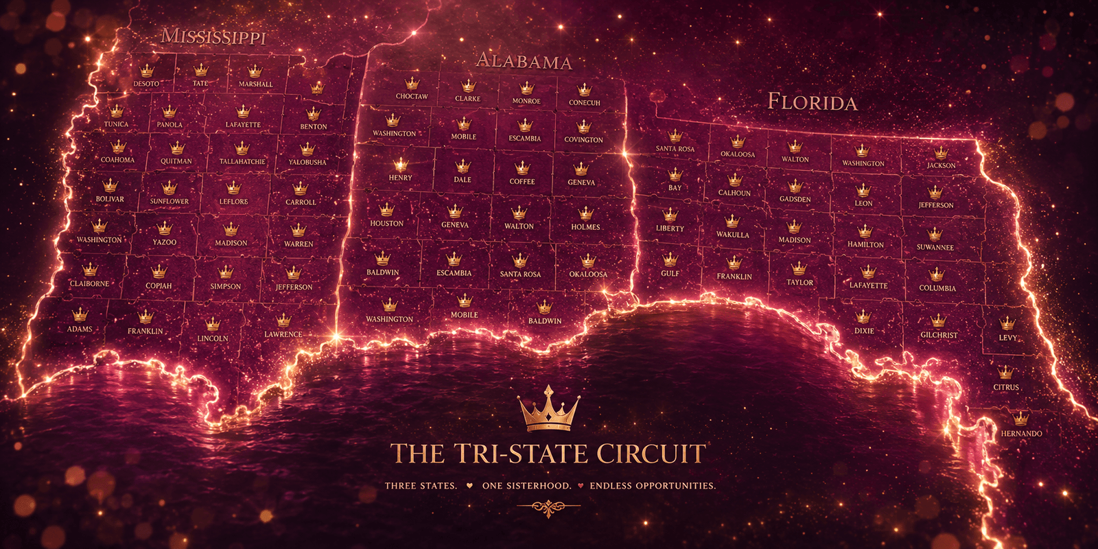 The Uplift Tri-State Circuit across Florida, Alabama, and Mississippi